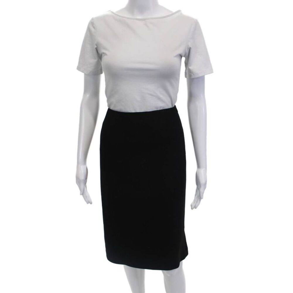 Talbots Womens Solid Flat Front Knee Length A Lin… - image 1